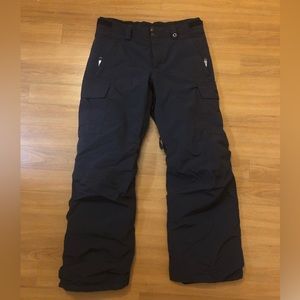 Burton Dryride Cargo Black Snowpants Youth Large 14/16